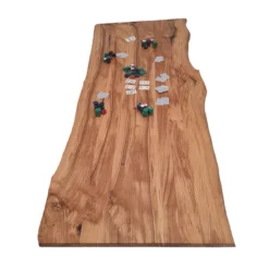 European Oak Dining Room Table Top LiVe Edge UV Lacquered (with Resin) 35mm By 1060mm By 2930mm 8 European Oak Dining Room Table Top LiVe Edge UV Lacquered (with Resin) 35mm By 1060mm By 2930mm -Wooden Flooring Elegant Shop tb082 3