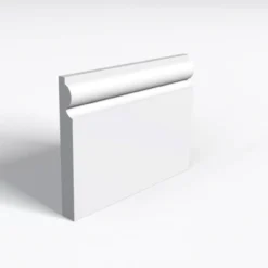 White MDF Skirting15mm By 165mm By 2400mm