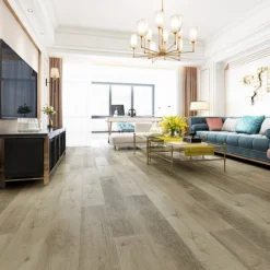 Supremo Luxury Click Vinyl Rigid Core Flooring Swan Grey 4.2mm By 178mm By 1220mm