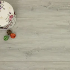 Supremo Royal Luxury Click Vinyl Rigid Core Flooring Grey With Built In Underlay 6mm By 228mm By 1520mm