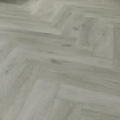 Supremo Luxury Click Vinyl Rigid Core Herringbone Flooring Autumn Grey With Built In Underlay 6mm By 126mm By 630mm 5 Supremo Luxury Click Vinyl Rigid Core Herringbone Flooring Autumn Grey With Built In Underlay 6mm By 126mm By 630mm -Wooden Flooring Elegant Shop vl043 b02