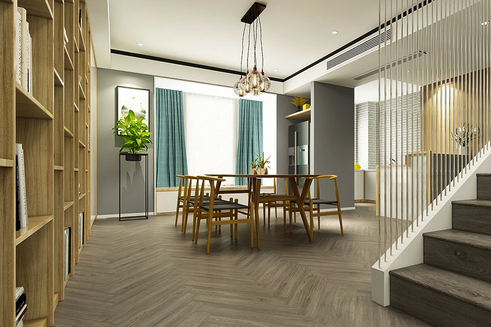 Supremo Luxury Click Vinyl Rigid Core Herringbone Flooring Cotton Wood With Built In Underlay 6mm By 100 By 600mm 3 Supremo Luxury Click Vinyl Rigid Core Herringbone Flooring Cotton Wood With Built In Underlay 6mm By 100 By 600mm