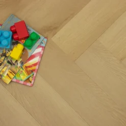 Supremo Luxury Click Vinyl Rigid Core Herringbone Flooring Silica With Built In Underlay 6mm By 127mm By 610mm