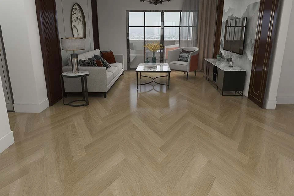 Supremo Luxury Click Vinyl Rigid Core Herringbone Flooring Oak With Built In Underlay 6mm By 127mm By 610mm 3 Supremo Luxury Click Vinyl Rigid Core Herringbone Flooring Oak With Built In Underlay 6mm By 127mm By 610mm