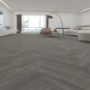 Supremo Luxury Click Vinyl Rigid Core Herringbone Flooring Metal Grey With Built In Underlay 6mm By 120mm By 600mm 1 Supremo Luxury Click Vinyl Rigid Core Herringbone Flooring Metal Grey With Built In Underlay 6mm By 120mm By 600mm -Wooden Flooring Elegant Shop vl101