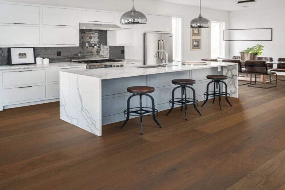 BJELIN Hardened Oak Wood Flooring Click Medium Smoked UV Lacquer 11.3/0.6mm By 206mm By 2200mm 3 BJELIN Hardened Oak Wood Flooring Click Medium Smoked UV Lacquer 11.3/0.6mm By 206mm By 2200mm
